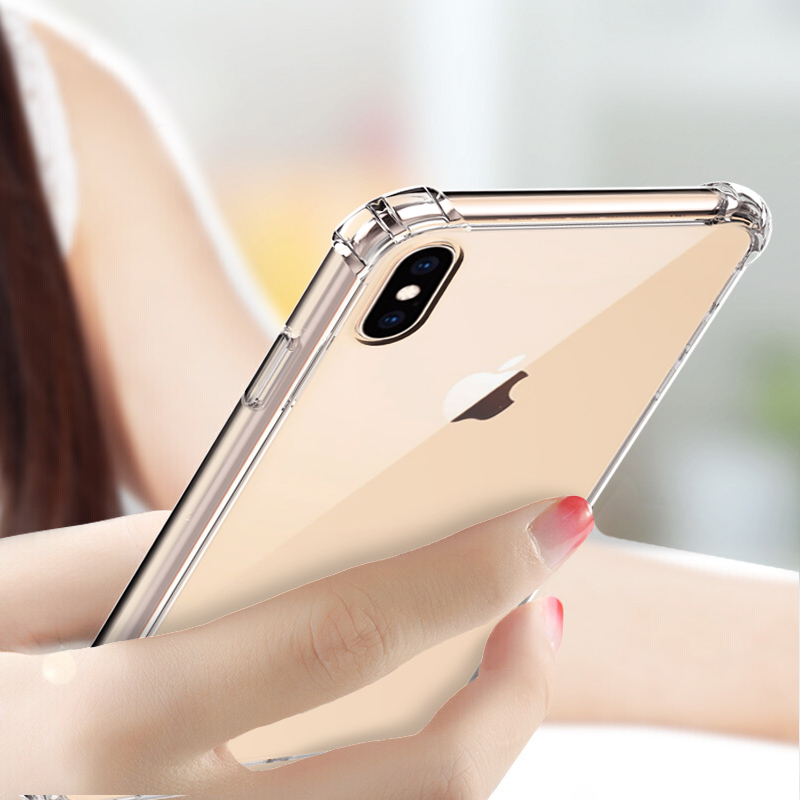 ESCASE 苹果iPhoneXs Max手机壳抖音同款 全包防摔壳双料抗摔抗黄变 德国进口拜耳TPU 高透