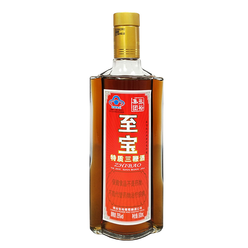 张裕 至宝特质三鞭酒 35度500ml 单瓶装高清大图