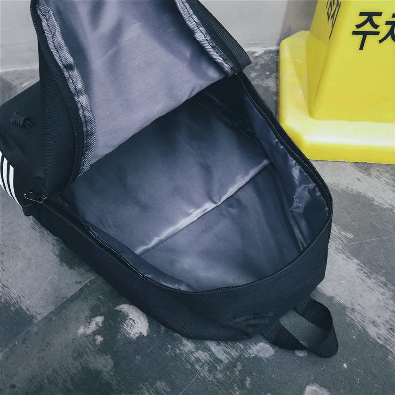 桂兰珊（Guilanshan） 双肩包男女情侣韩版个性2020新款帆布背包大学高中学生中款潮书包