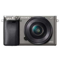 索尼(SONY)ILCE A6000灰色(18-200mm LE)数码微单相机 单镜头套装 约2430万像素