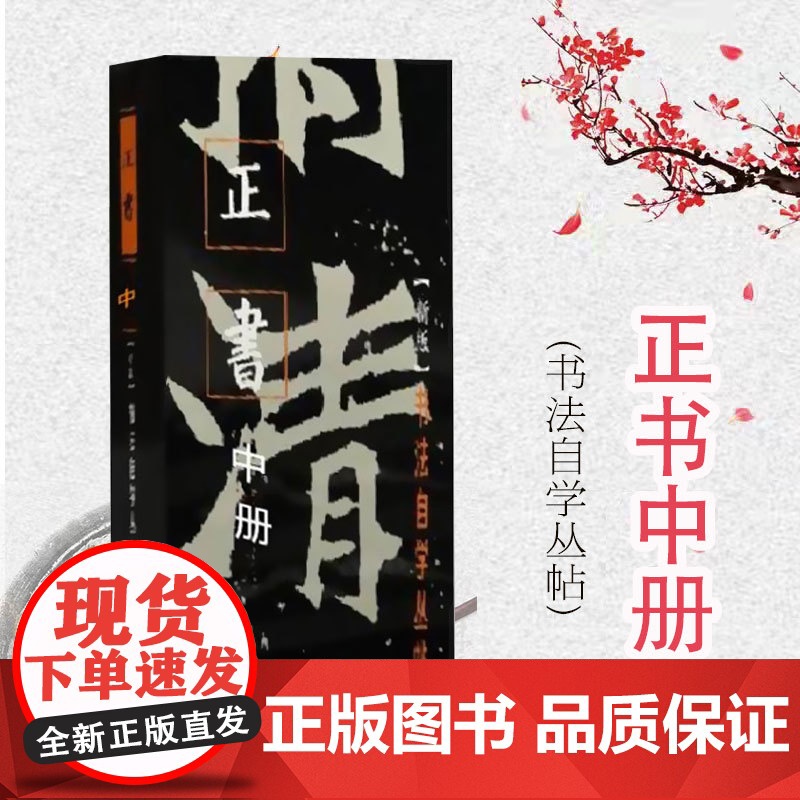 正书中册 书法自学丛帖 楷书 大楷 书法碑帖 字帖 毛笔字 篆刻 零基础书法入门 教材 正版图书籍 上海书画出版社 世纪高清大图