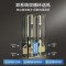 美的(Midea) M60系列643对开门双系统超薄嵌入家用冰箱一级能效风冷无霜MR-643WUKGPZ冰釉白国家补贴