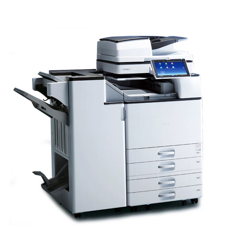 理光(Ricoh)MP6055SP A3黑白复印机 双纸盒 网络 双面 送稿器配置