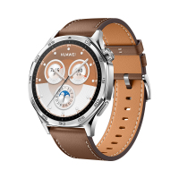 华为(HUAWEI)[新品]WATCH GT5砂砾棕46mm华为智能手表情绪健康助手玄玑感知系统运动涂鸦睡眠监测GT4升级