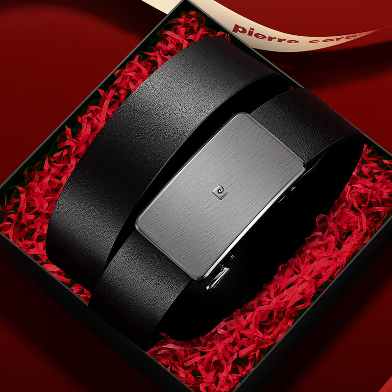 皮尔卡丹(pierre cardin)新款休闲男式自动扣皮带W41866311-7A高清大图