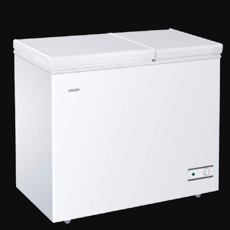 海尔统帅leaderfcd211xld高效制冷一级节能80减霜211升双温电冰柜