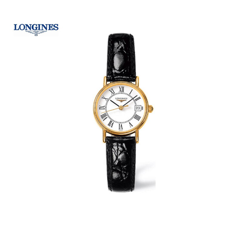 浪琴(LONGINES)瑞士品牌 女士瑰丽系列 石英表女 L4.220.2.11.2