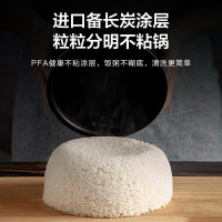 东芝(TOSHIBA)电饭煲 小型智能IH迷你电饭锅2-4人家用多功能可预约2升煮饭锅日本进口备长炭RC-7HMNC