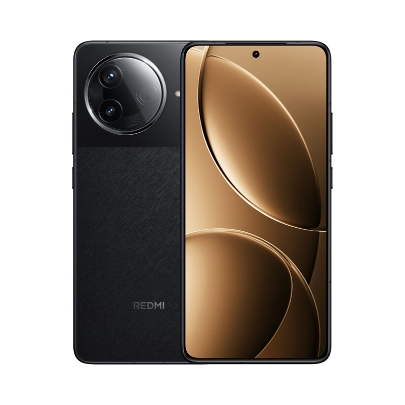 小米 Redmi K80 玄夜黑 16GB+256GB 第三代骁龙8 小米澎湃OS 5G智能手机