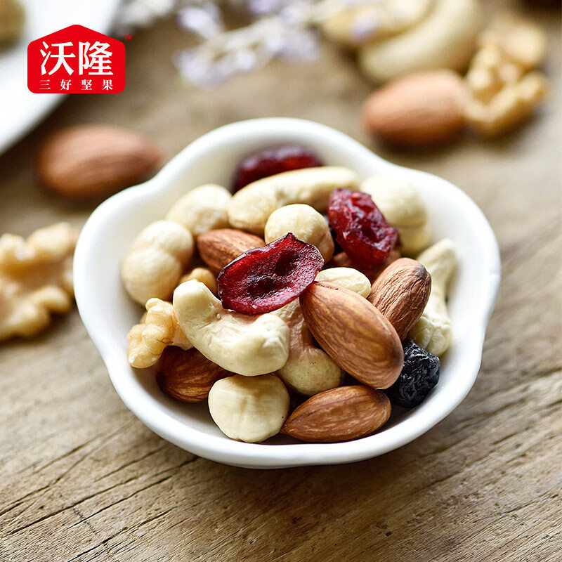 沃隆 每日坚果A成人款礼盒 750g 箱高清大图