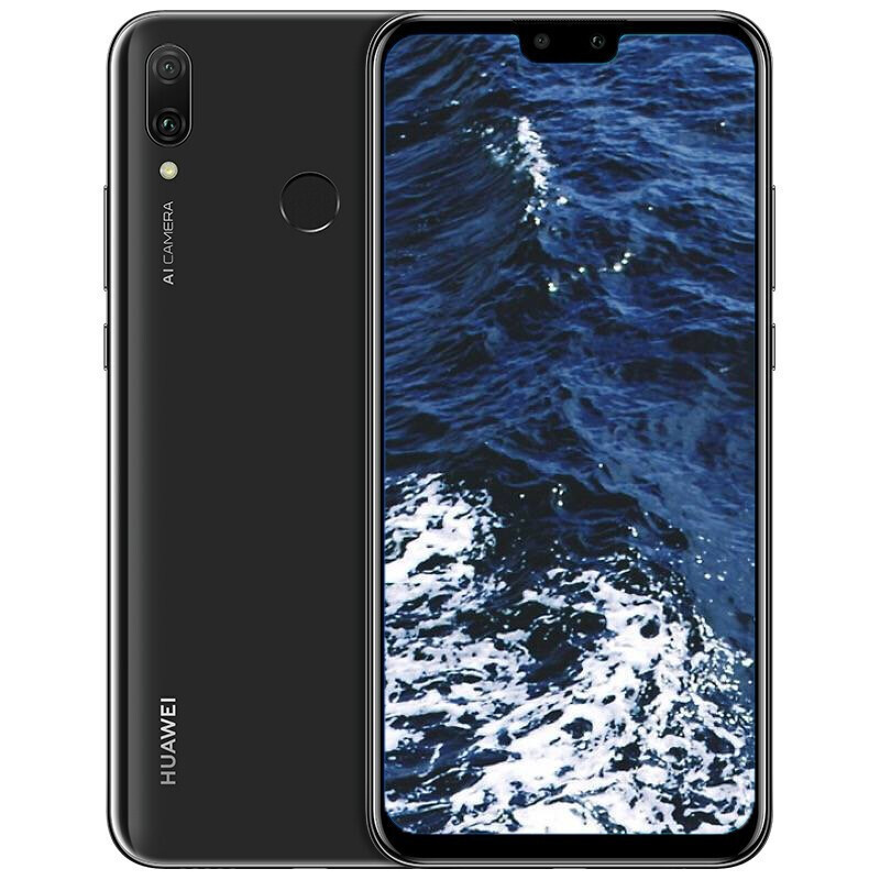 华为huawei华为畅享9plus移动版全网通版4gb128gb幻夜黑色四摄超清