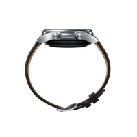 三星 Galaxy Watch3 冷山灰 45mm LTE通话版 智能手表 音乐播放 天气表盘 血氧测量 睡眠评分 真皮表带