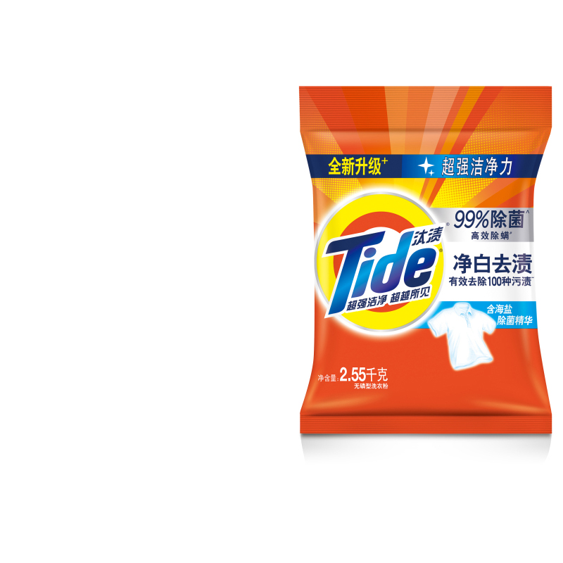 汰渍洗衣粉 2.55kg/包(仅供日照)高清大图