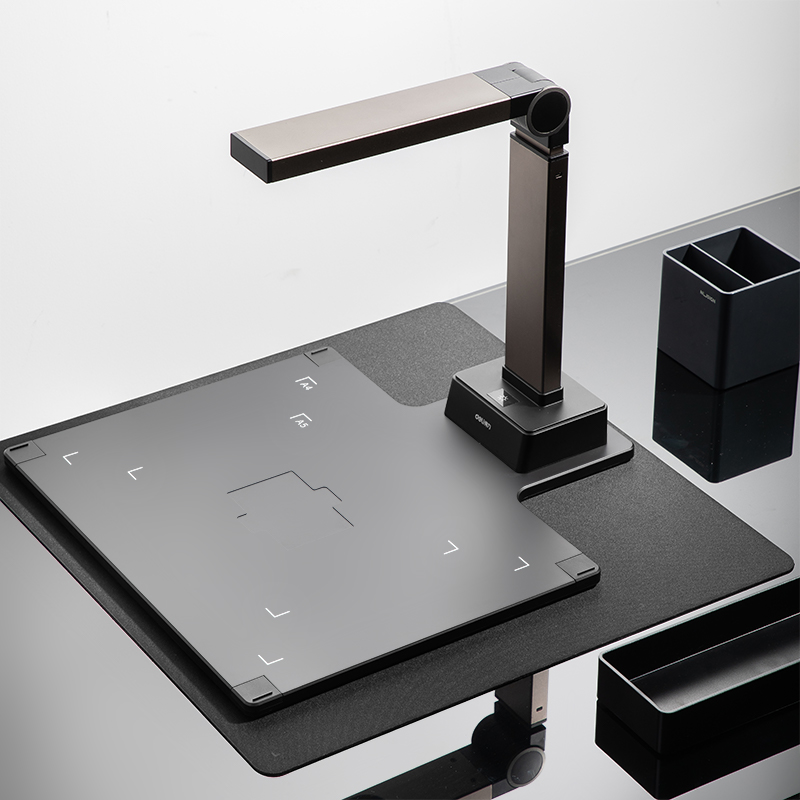 得力(deli)15158高拍仪 1800万像素自动对焦 A3幅面 高端商用办公 远程教学网课 实时投影录像档证件扫描高清大图