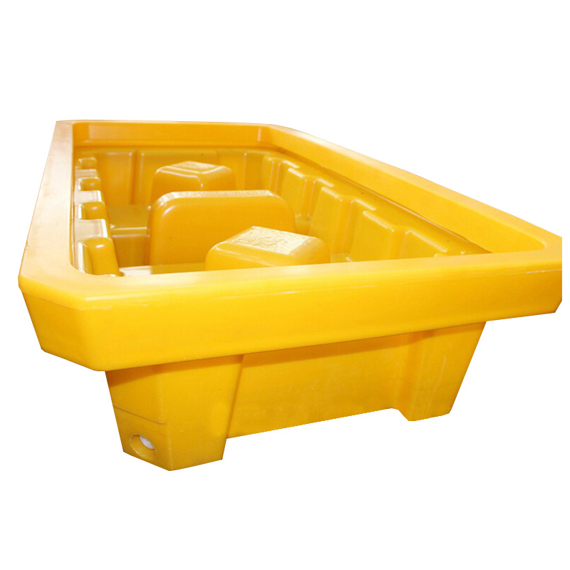 永格化学品防渗漏托盘油桶防漏化学品接油盘两桶装130*66*30cm