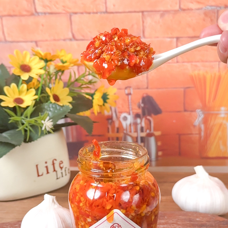 老灶头蒜香朝天椒238g高清大图