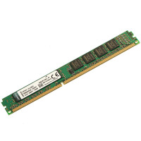 金士顿 (Kingston) KVR DDR3 1600 4GB 台式组装机电脑内存条 (标准电压1.5v)