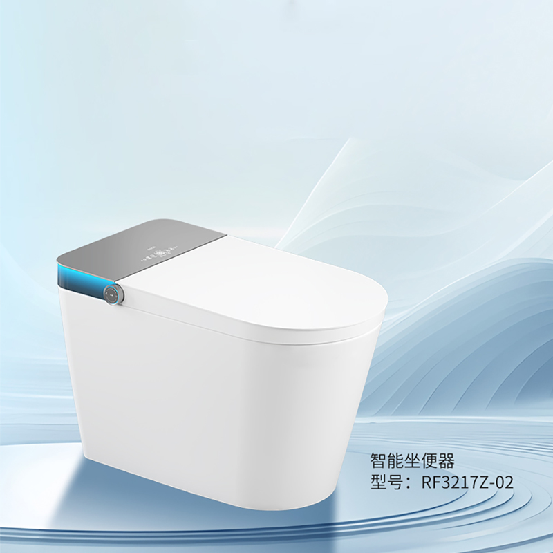 金牌卫浴GOLD 高颜值 自动翻盖 泡沫盾智能马桶 KA(不含安装)RF3217Z-02 白色 300MM