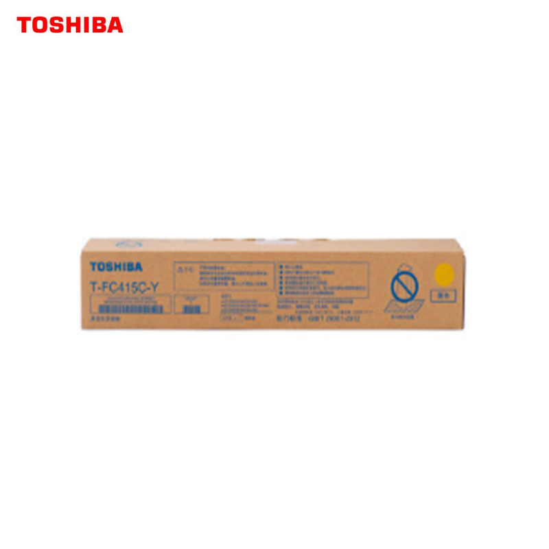 东芝(TOSHIBA)T-FC415C墨粉 粉盒 T-FC415C-Y黄色高容