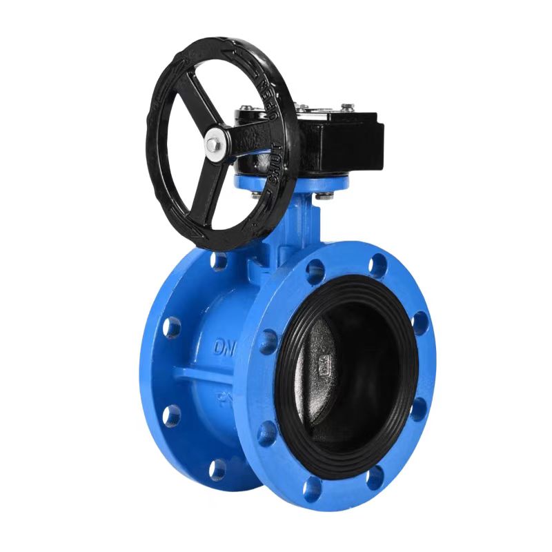 中锦科技 蝶阀 涡轮法兰蝶阀D341X-16Q DN40 台高清大图