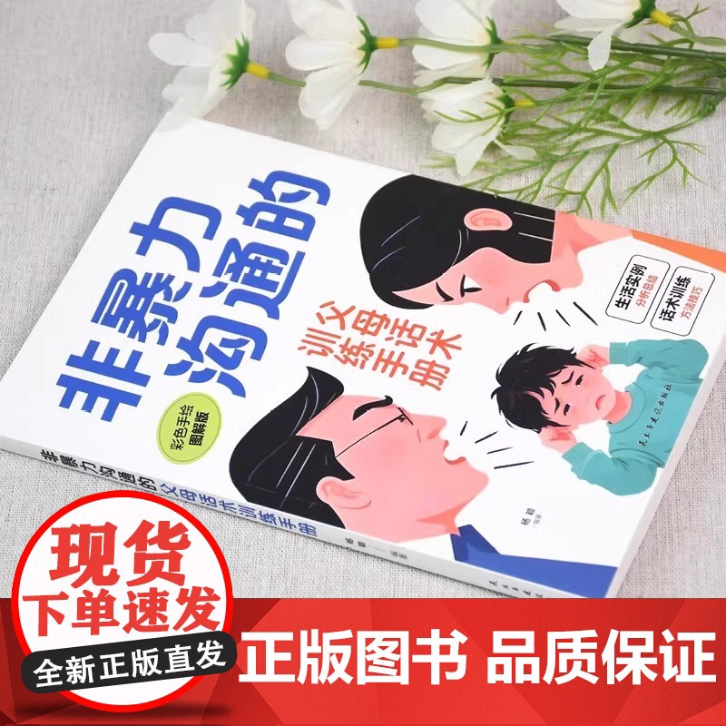 非暴力沟通的父母话术训练手册+夸孩子越夸越优秀 赞美表扬鼓励教育夸孩子我有1000句彩虹屁正能量亲子沟通技巧指南人际关系高清大图