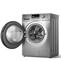 小天鹅滚筒洗衣机全自动 10公斤变频BLDC电机家用大容量 洗烘一体 TD100C11DY 巴赫银