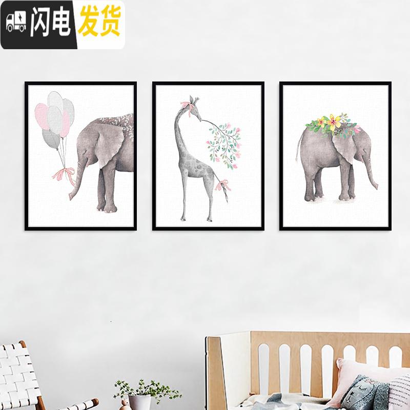 三维工匠十字绣线绣简单绣2018新款客厅卧式小幅三联画简约现代2019 [棉线-4股线绣]188*89CM[收藏先发货]高清大图