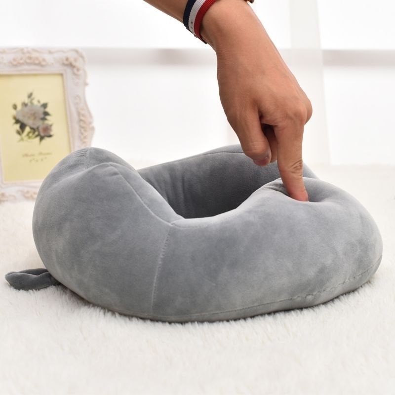 驼峰u型枕酱紫色默认u型枕头护颈枕颈椎旅行脖枕飞机头枕护脖子枕午睡