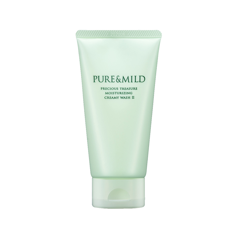 泊美 PURE&MILD 鲜纯珍萃柔润洁面膏 滋润型 120g高清大图