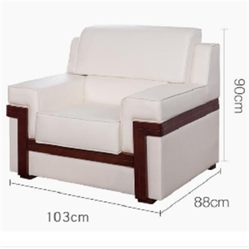 白寅 BY-DRW001 单人位沙发 白色