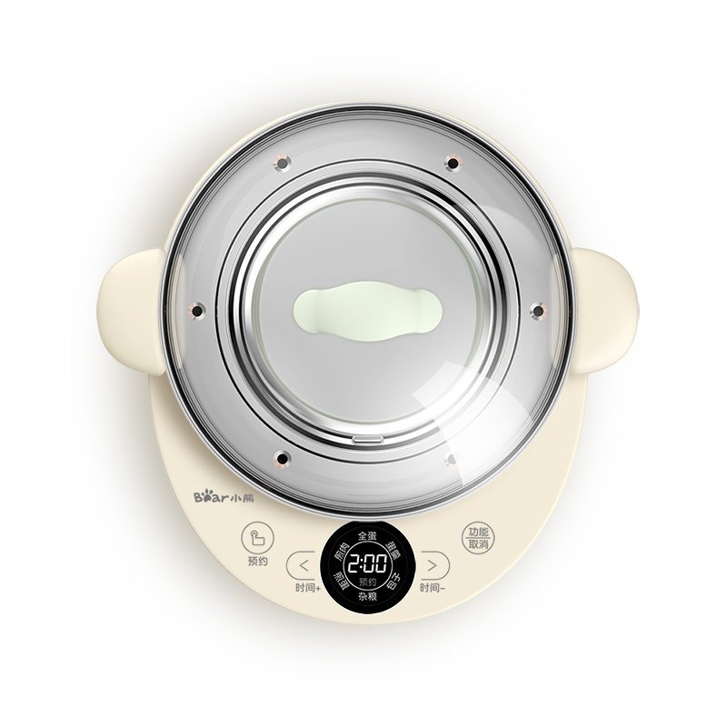 小熊（Bear）ZDQ-B14V2 煮蛋器早餐机双层多功能预约定时煎蛋器蒸蛋器