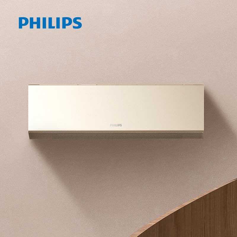 飞利浦(PHILIPS)1.5匹 新风空调 衡温新风 四层净化 1级变频冷暖 N系列 壁挂式FAC35V1Nb3FHR金图片