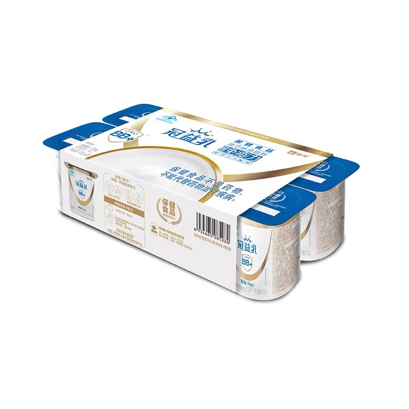 蒙牛 冠益乳BB+ 原味100g*8 八连杯