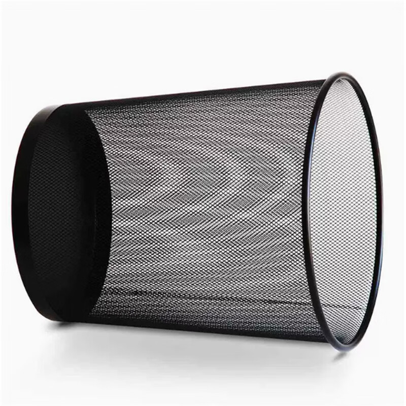 鲸轩 J604 9.5L/小号 @防锈金属 垃圾桶 (计价单位:个)高清大图