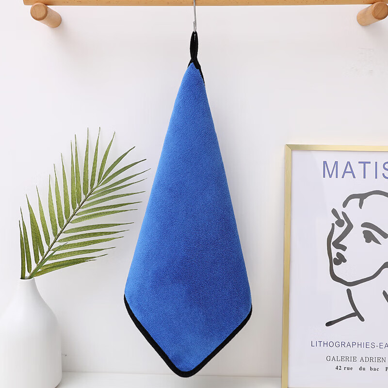 中盈惠彩 珊瑚绒抹布 MBDHS 30*30cm(颜色随机)1条高清大图