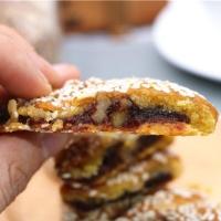 正宗马蹄酥江阴特产核桃松子豆沙酥新鲜传统糕点5大片早餐 核桃松子仁马蹄酥2盒