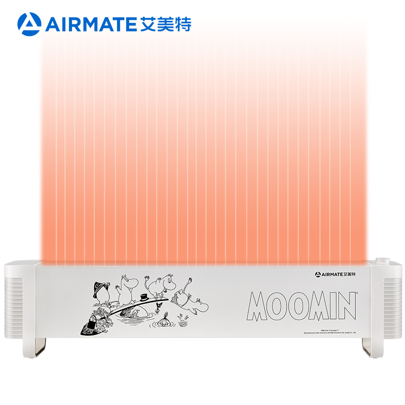 艾美特(Airmate) 取暖器WD22-X20P电暖器 移动地暖 踢脚线 家用电暖气