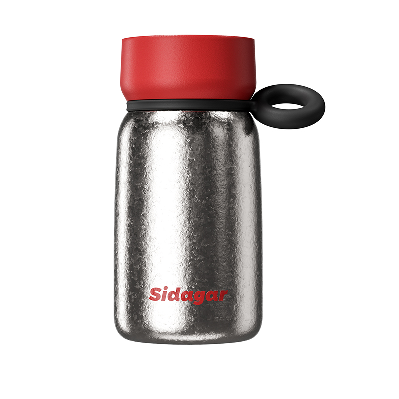 世大家 西兰花随享钛杯350ml银耀红荔(红)高清大图