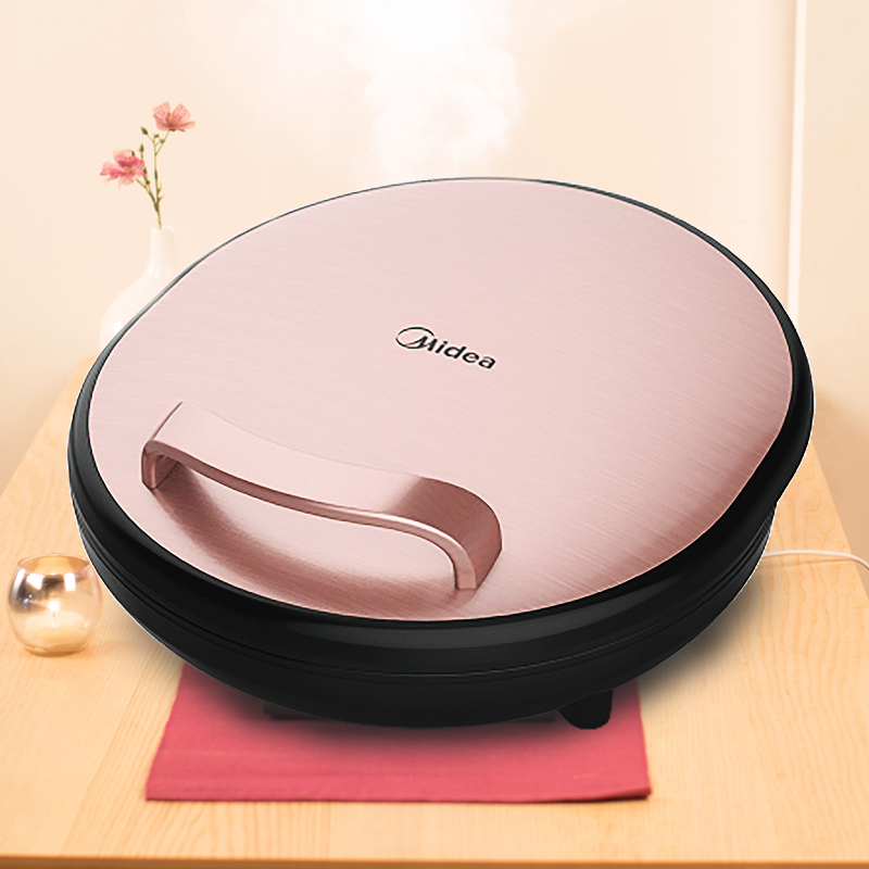 美的(Midea)电饼铛MC-JH3401双面加热多功能加深款煎烤机 家用悬浮多功能加深款煎烤机