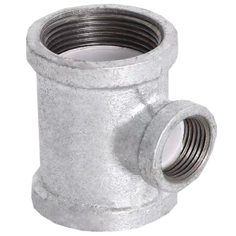 伟鹏双兴 镀锌衬塑异径三通 DN80×50[3寸变2寸]个高清大图