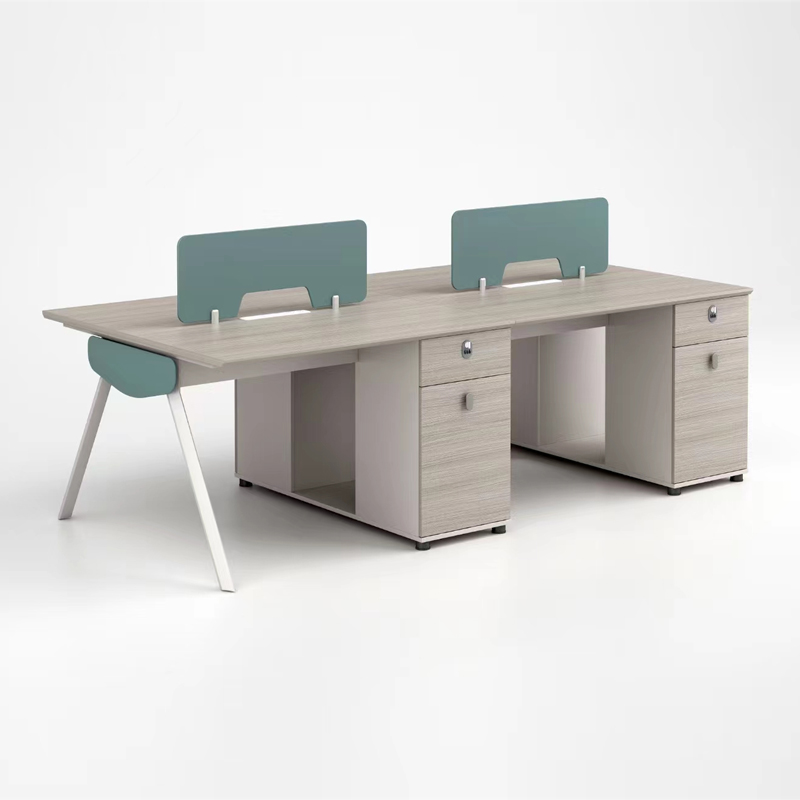 中豫鑫泽 ZYXZ5022097 办公家具职员办公桌简约现代屏风工位 四人位