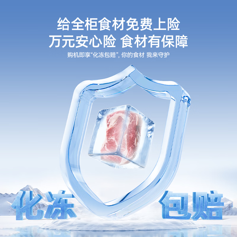 美菱小美满145L单温冰柜家用冷柜减霜变频速冻电子控温冰箱一级能效BC/BD-145DTPCX1高清大图