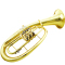 爵士朗JAZZOR JZBT-310G 漆金三键 降b调 扁键小抱号次中音号