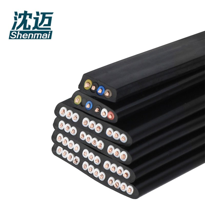 沈迈 铜芯扁电缆 YFFB-12*1.5mm² /米高清大图