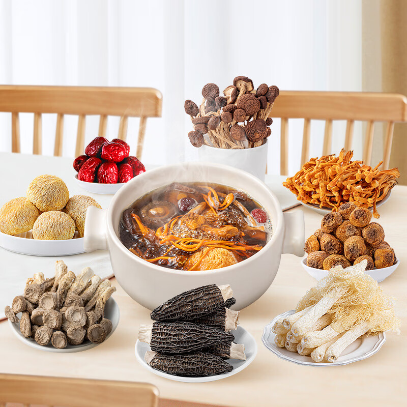 方家铺子 烹饪卤味炖肉调料七彩菌菇汤包90g/袋装高清大图