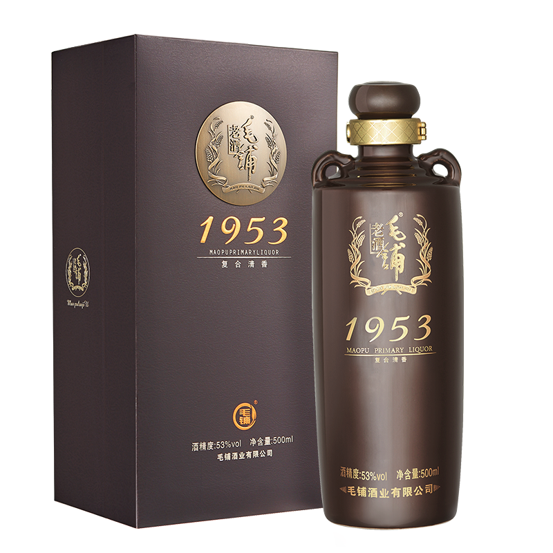 毛铺老酒1953 清香型 6瓶/箱 按箱起订