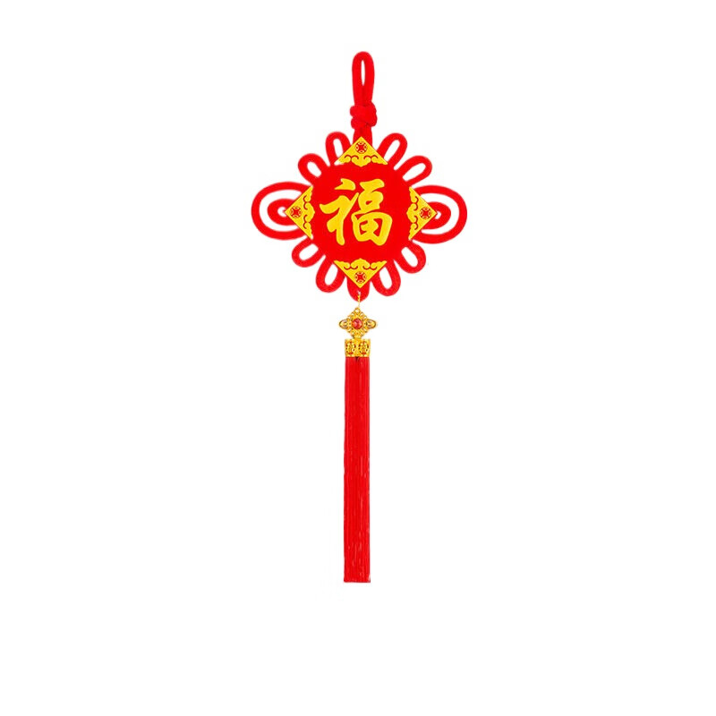 新款中国结挂件小号 12#苹果款板结(26cm*60cm) 5个装高清大图