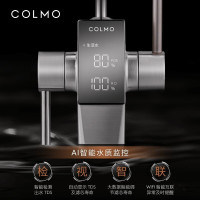 COLMO 净水套装 家用管线机 冷热直饮 600G大通量 RO反渗透滤芯 智能TDS水龙头 纯水机D6+DA01