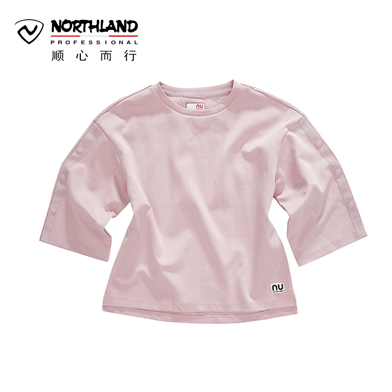 Northland/诺诗兰户外春夏季休闲女式运动衫圆领卫衣KL072116