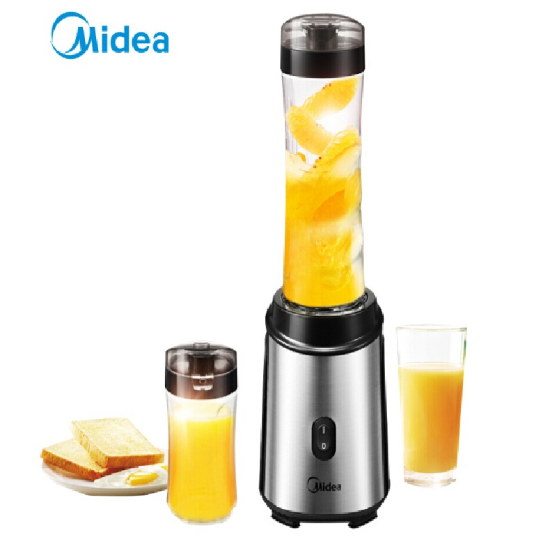 美的(Midea)料理机随行杯便携式双杯 多功能家用食 品级材质可榨汁搅拌机MJ-WBL2501A